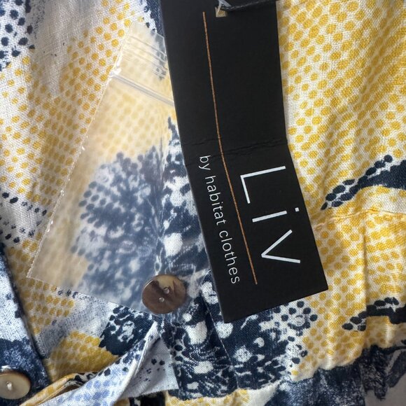 Liv by Habitat Linen Shirt Dress NWT - Picture 4 of 5